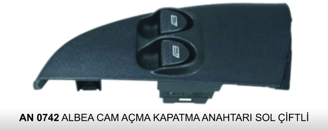 VER14 AN 0742 FIAT ALBEA CAM AÇMA-KAPAMA ANAHTARI SOL ÇİFTLİ