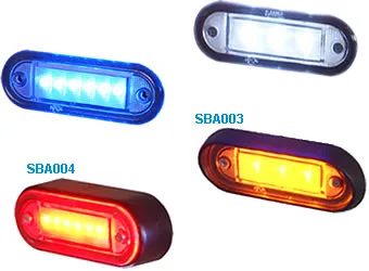 SBA246W  BASAMAK LAMBASI 24V 6 LED BEYAZ