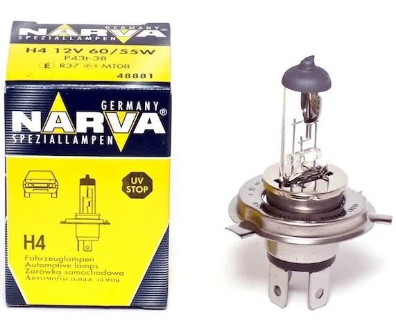 12 V 55 H4 AMPUL NARVA  43T  ....48881...