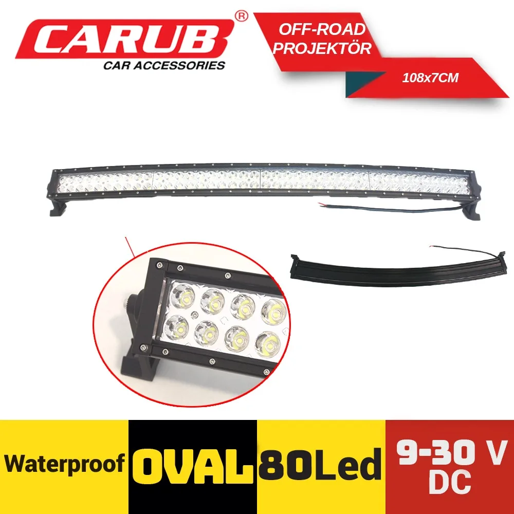 CARUP OFROAD LED ÇAKAR 4 FONK.108*7 CM       4203249