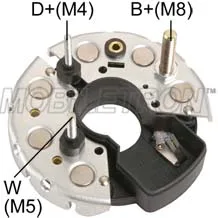 RB 14 -BOSCH TİP DİOT TABLOSU KALIN CVATALI.....60