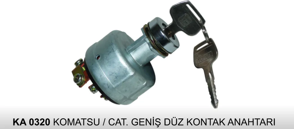 WERTEX KOMATSU CATERPİL GENİŞ DÜZ KONTAK  0320