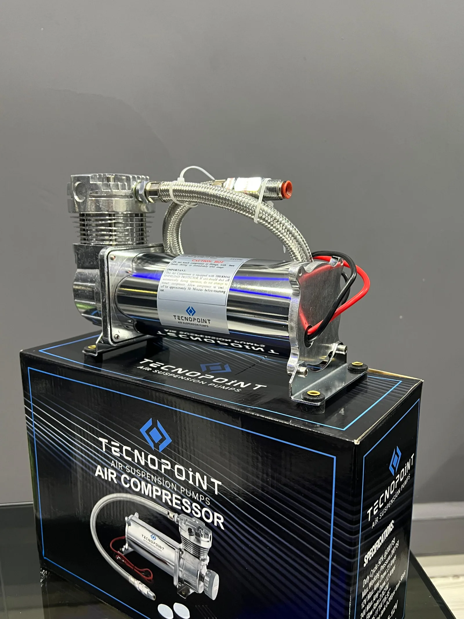 TECNOPOİNT HAVALI AİR KOMPRESÖR 24V 23A 200PSİ    TC25-26
