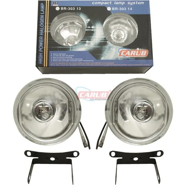 YUVARLAK  SİS LAMBASI DÜZ CAM BEYAZ  TK.  HY-085X