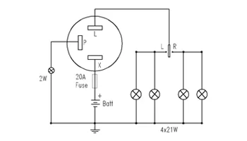 SANEL 12 V MEKANİK FLAŞÖR..SSF450