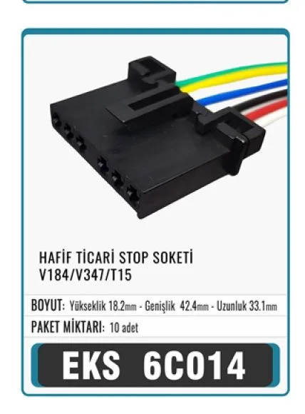 EKS FORD TRANSİT STOP DUY SOKETİ      6C014