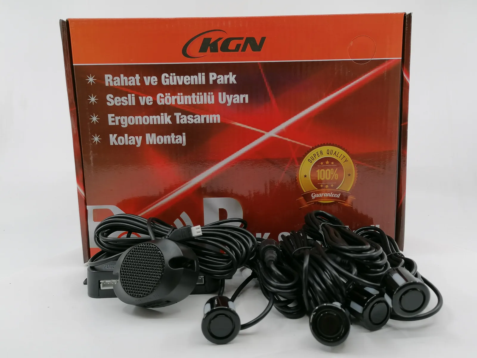 KGN PARK SENSÖR TÜRKÇE KONUŞAN SİYAH 18MM   KGN 0203051