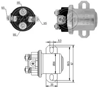 ZM 4408 MARŞ ARA OTOMATİĞİ 24V 39MT