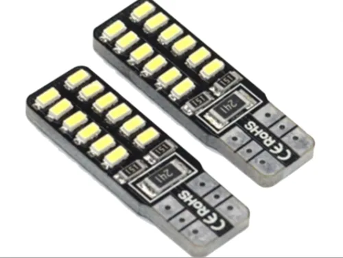 24V T10 DİPSİZ 24 LED BEYAZ CAMBUS