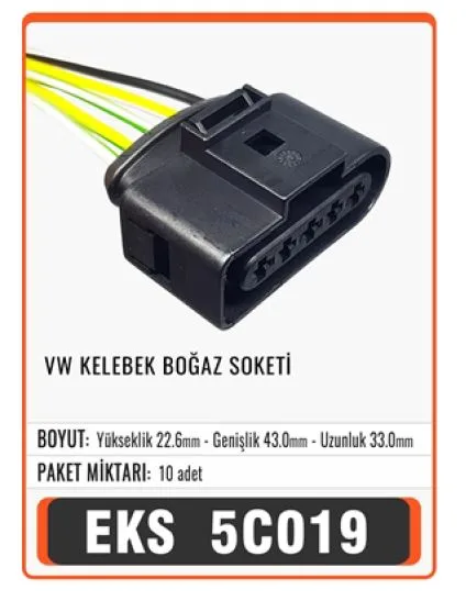 EKS VW KELEBEK BOĞAZ SOKETİ                                   5C019
