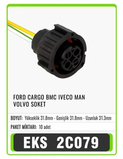 FORD CARGO BMC IVECO MAN VOLVO SOKETEKS  2C079