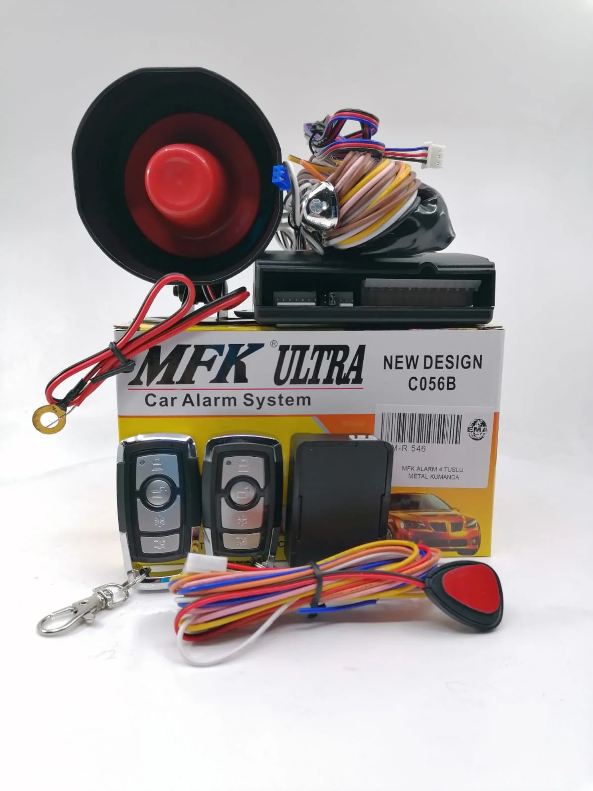 EMA ALARM 12V 4 TUŞLU KUMANDA