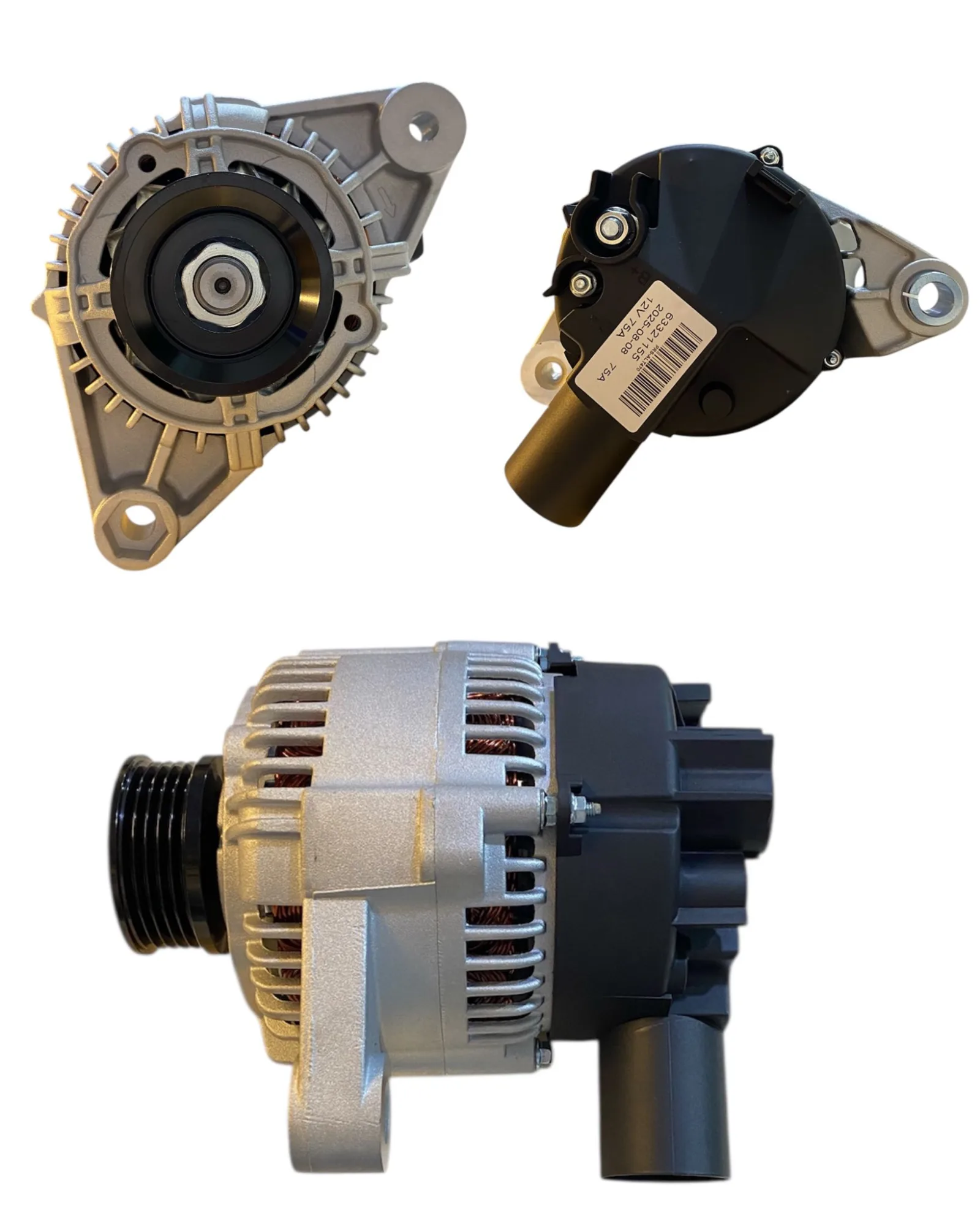 ALTERNATÖR 12V 85A MARELLİ TİPİ TOFAŞ DOĞAN ŞAHİN KARTAL FIAT PALIO SİENA WEEKEND 1400 (63321632 063321632000 63321155 06332115