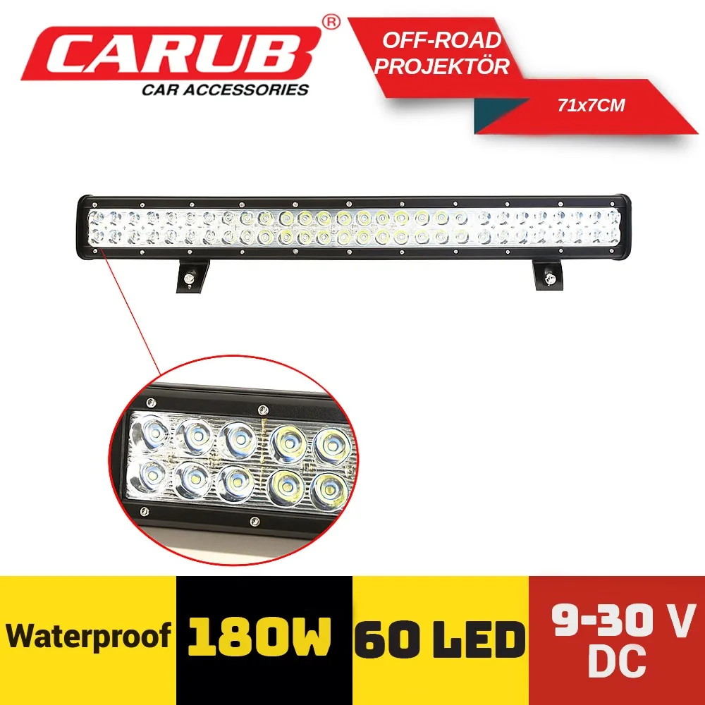 CARUP OFROAD LED LAMBA 71*7 CM   4203272