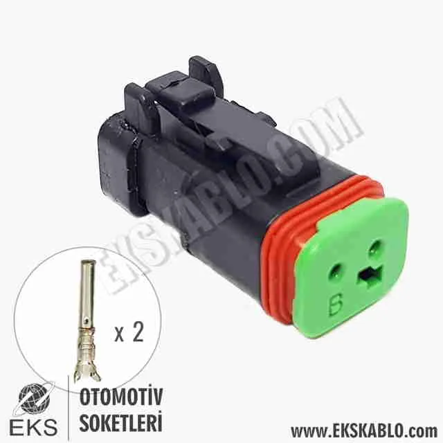 DEUTSC KABLOSUZ İŞ MAKİNA SOKETİ                                    EKS 2C049