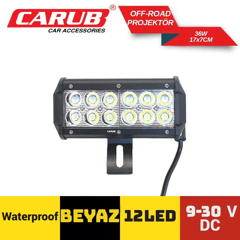 CARUP OFROAD LED LAMBA   17*7 CM     4203269