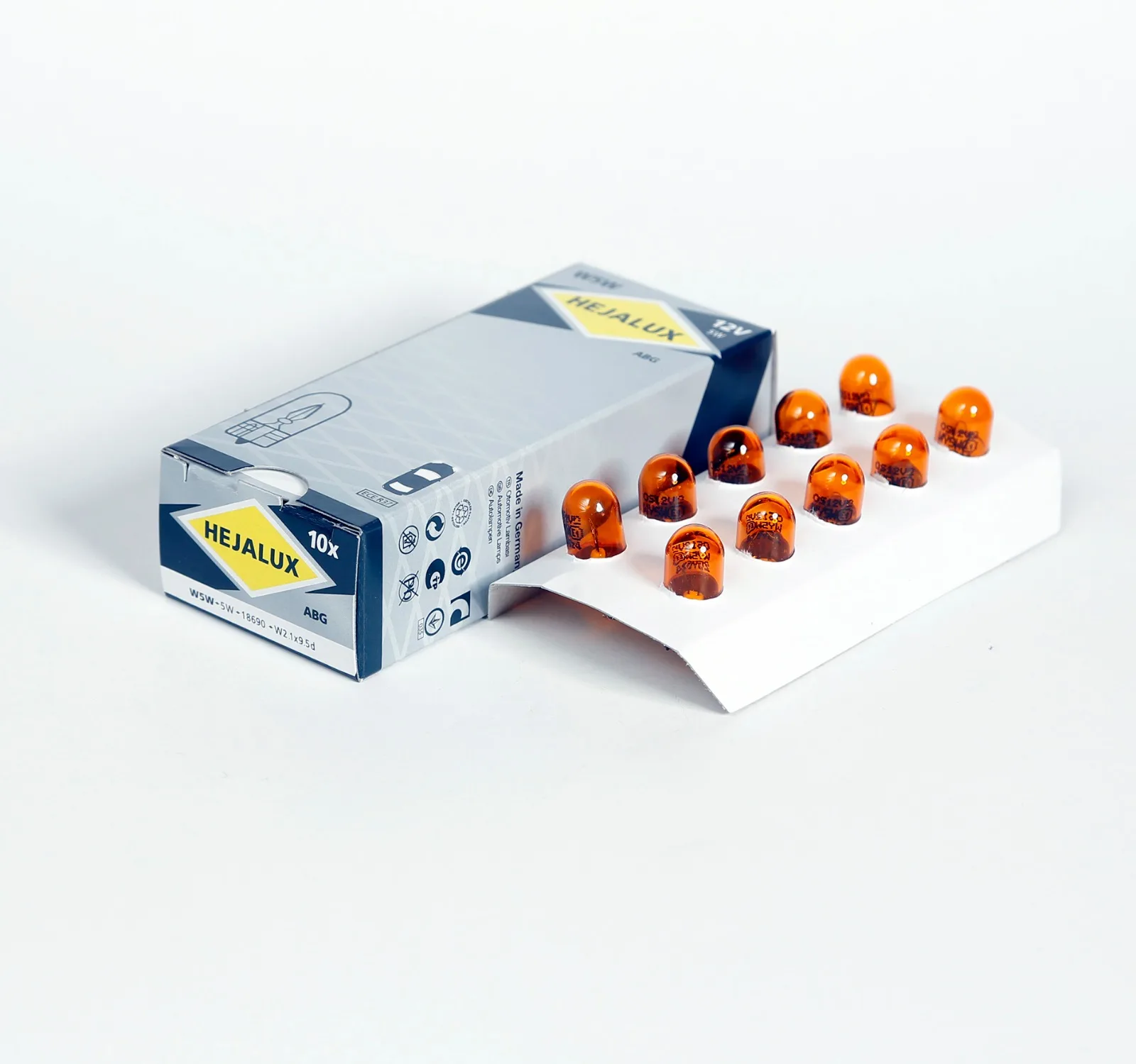 12V 5W T10 ORTA DİPSİZ SARI WY5W                         18548