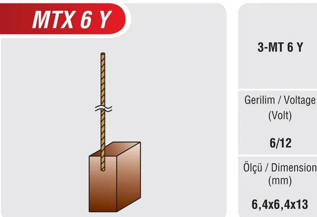 MTX6Y MEGA SİLGİ KÖMÜR.................