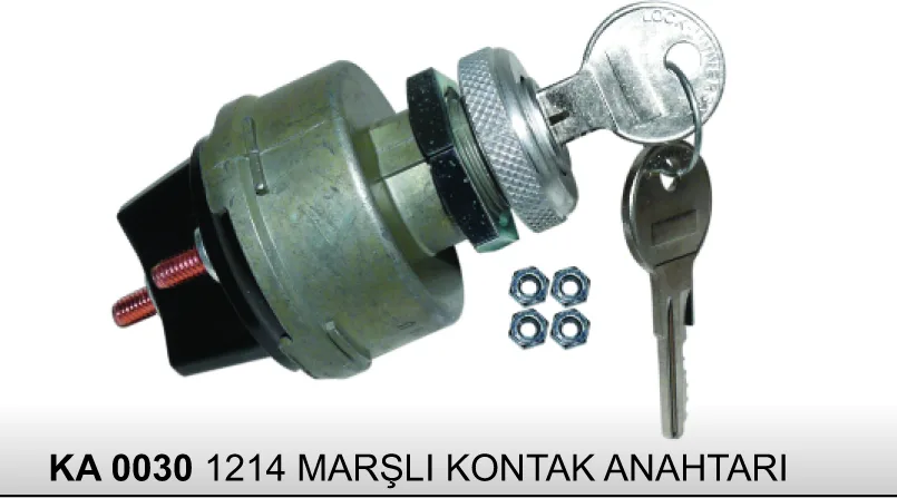 VERTEKS 1214 MARŞ KONTAK ANAHTARI    KE 0030