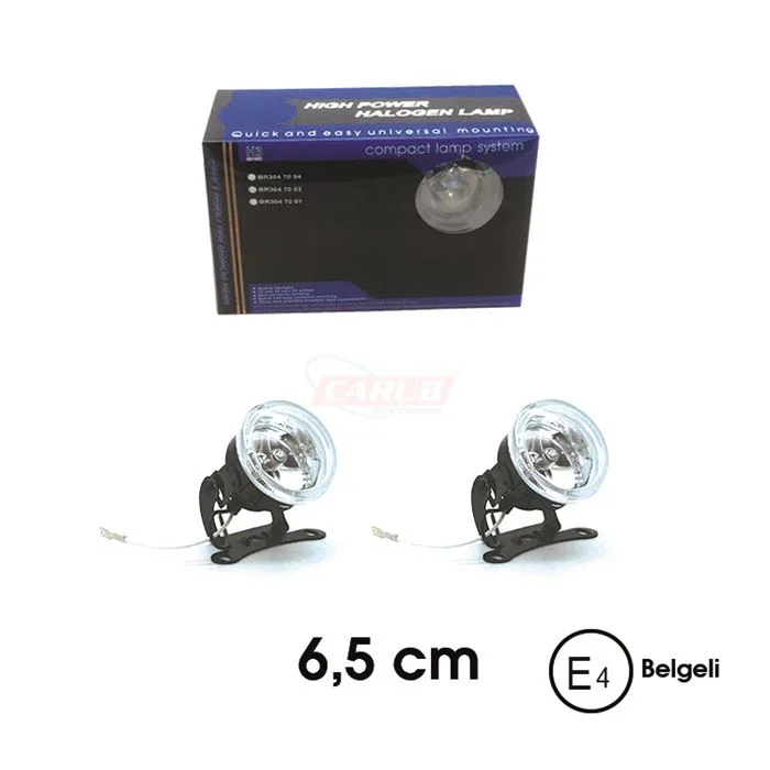 7002 YUVARLAK 6 CM ORJ MOD SİS LAMBASI TK