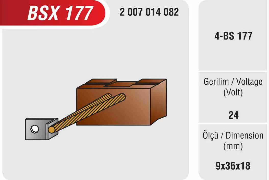 BSX 177 MERCEDES MARŞ KÖMÜRÜ