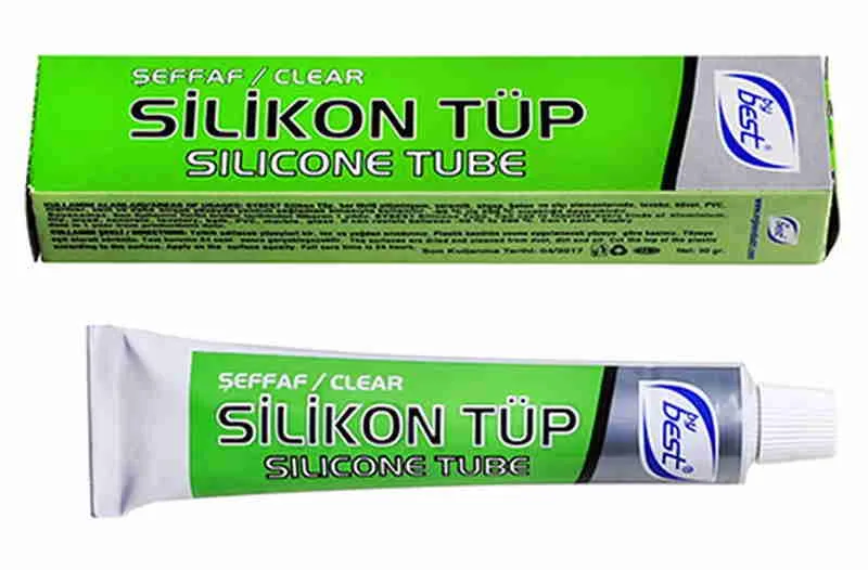 BEST ŞEFFAF SİLİKON TÜP KÜÇÜK YAPIŞTIRICI 50 GR
