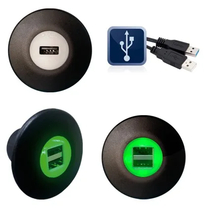 SANEL USB ŞARJ CİHAZI 12-24V LEDSİZ 2A GÖMME