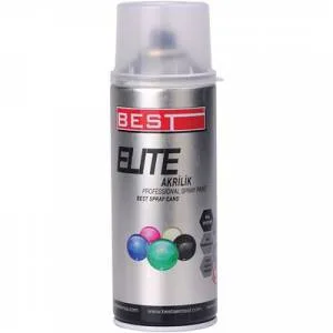 ELİTE 9005 MAT DERİN SİYAH SPRAY BOYA 400ml     255-30R
