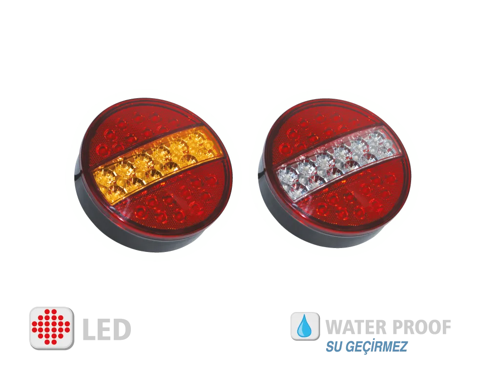 BULUŞ  HAMBURGER  STOP LAMBASI LEDLİ 12V YP108