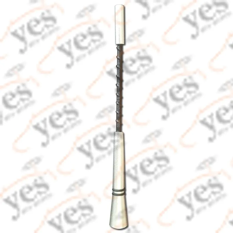 ÜNİVERSAL ANTEN ÇUBUU METAL KISA .GRİ