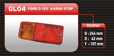D-1211 CARGO STOP LAMBA........20009K