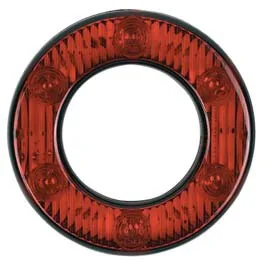 SABA SATURN 6 LEDLİ KIRMIZI LAMBA HELLA TİP