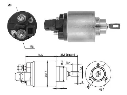 ZM-972 SNLS260 MARŞ OTOMATİĞİ 12V SOKETLİ