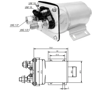 ZM 951 50 MT MARŞ OTOMATİĞİ 12V