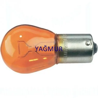 24 V 93 21W SİNYAL AMPULÜ SARI AMBER      T2493