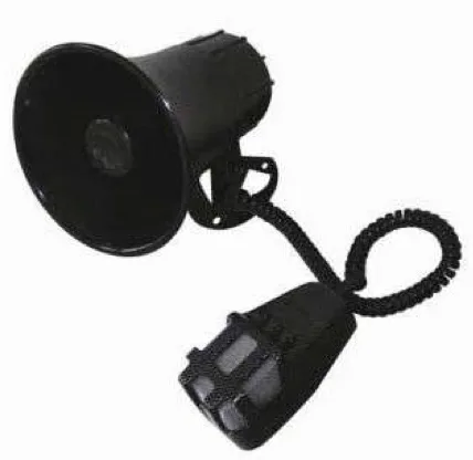 3 SESLİ POLİS SİREN  12V  35W............