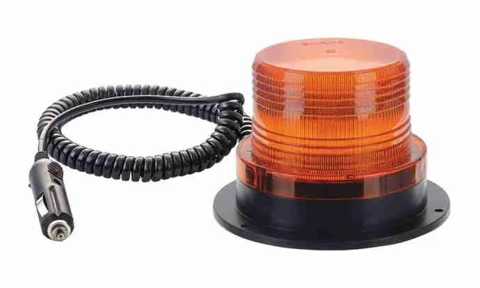 EMR ÇAKAR LAMBA LEDLİ 12V 110V MIKNATISLI ÇİFT FİŞLİ    EMR 13